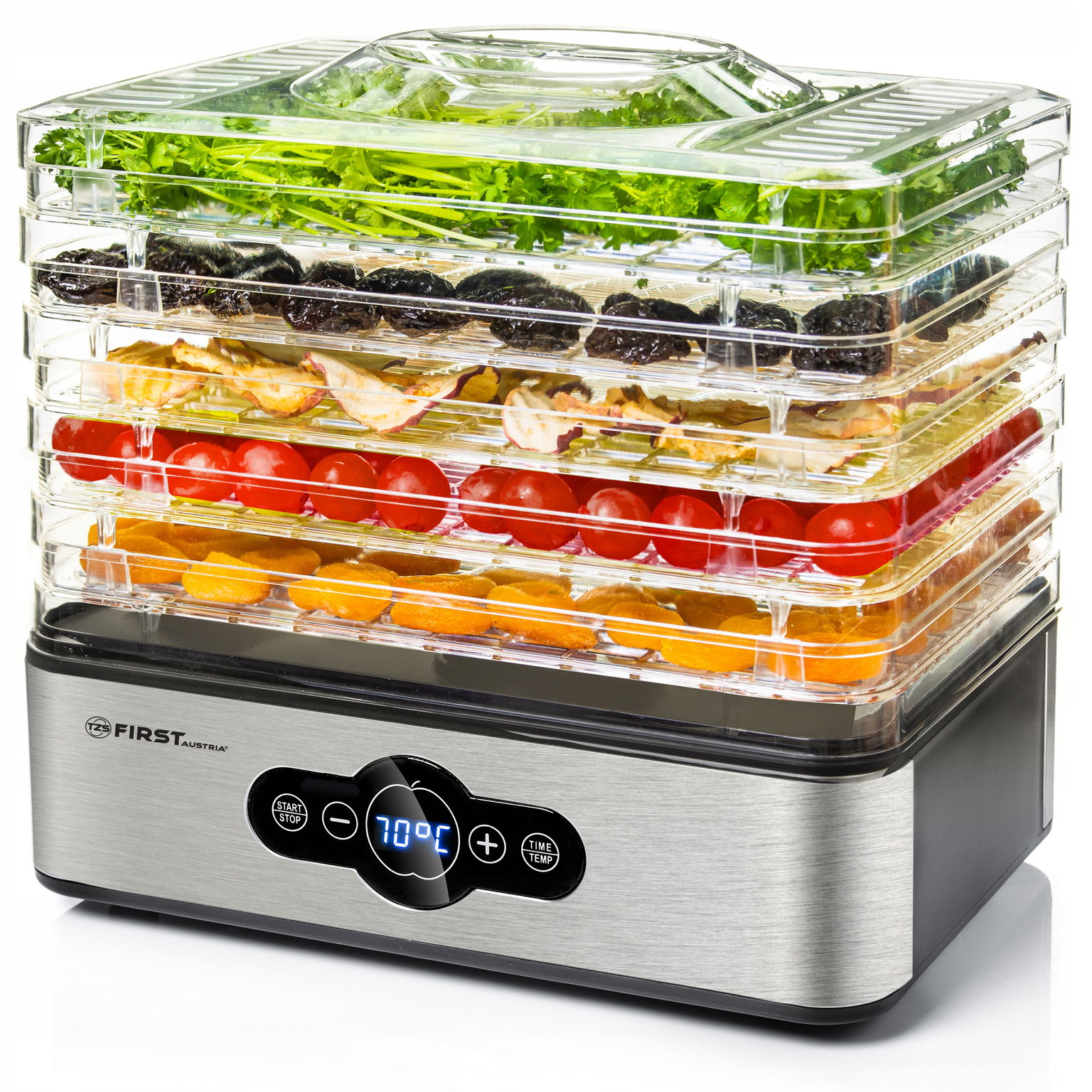 Sušička húb na ovocie Dehydrator First 240W First Austria