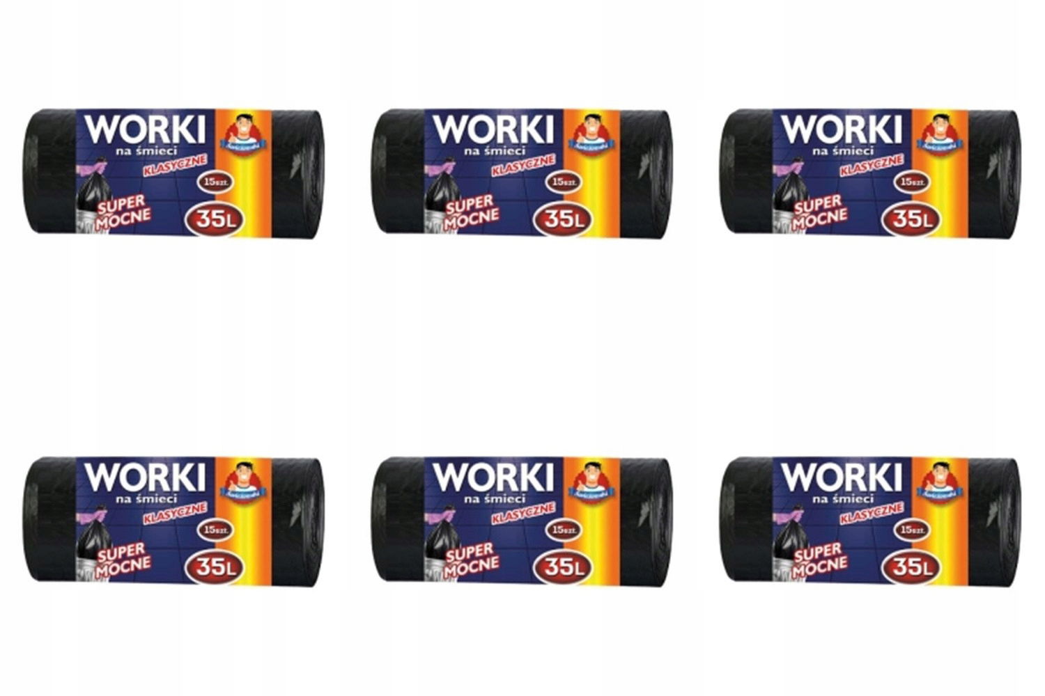 Świeżowski 35L 15KS Vrecia Na Smeti 6ks