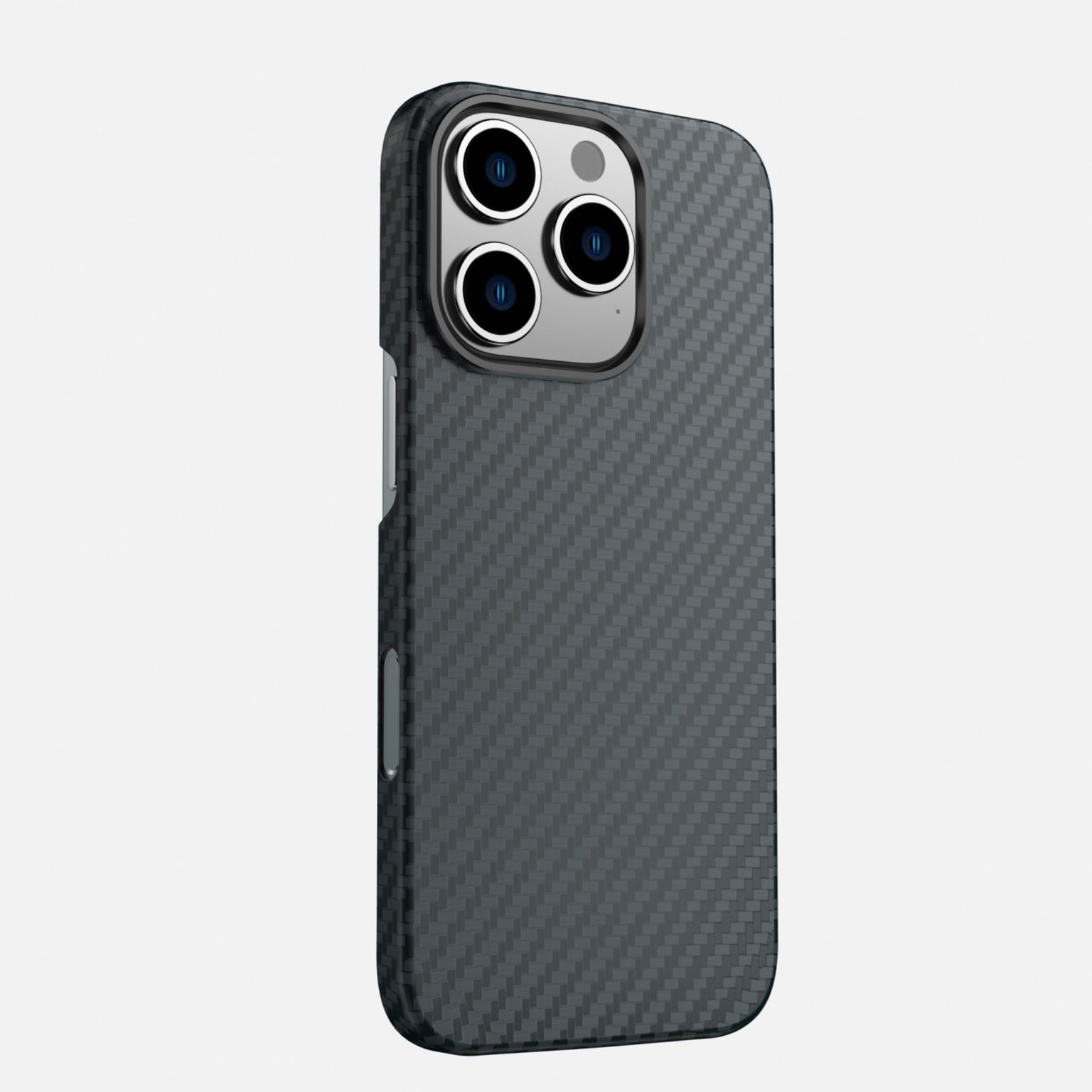 Swissten iPhone 16 MagCarbon Case 35503003 Black
