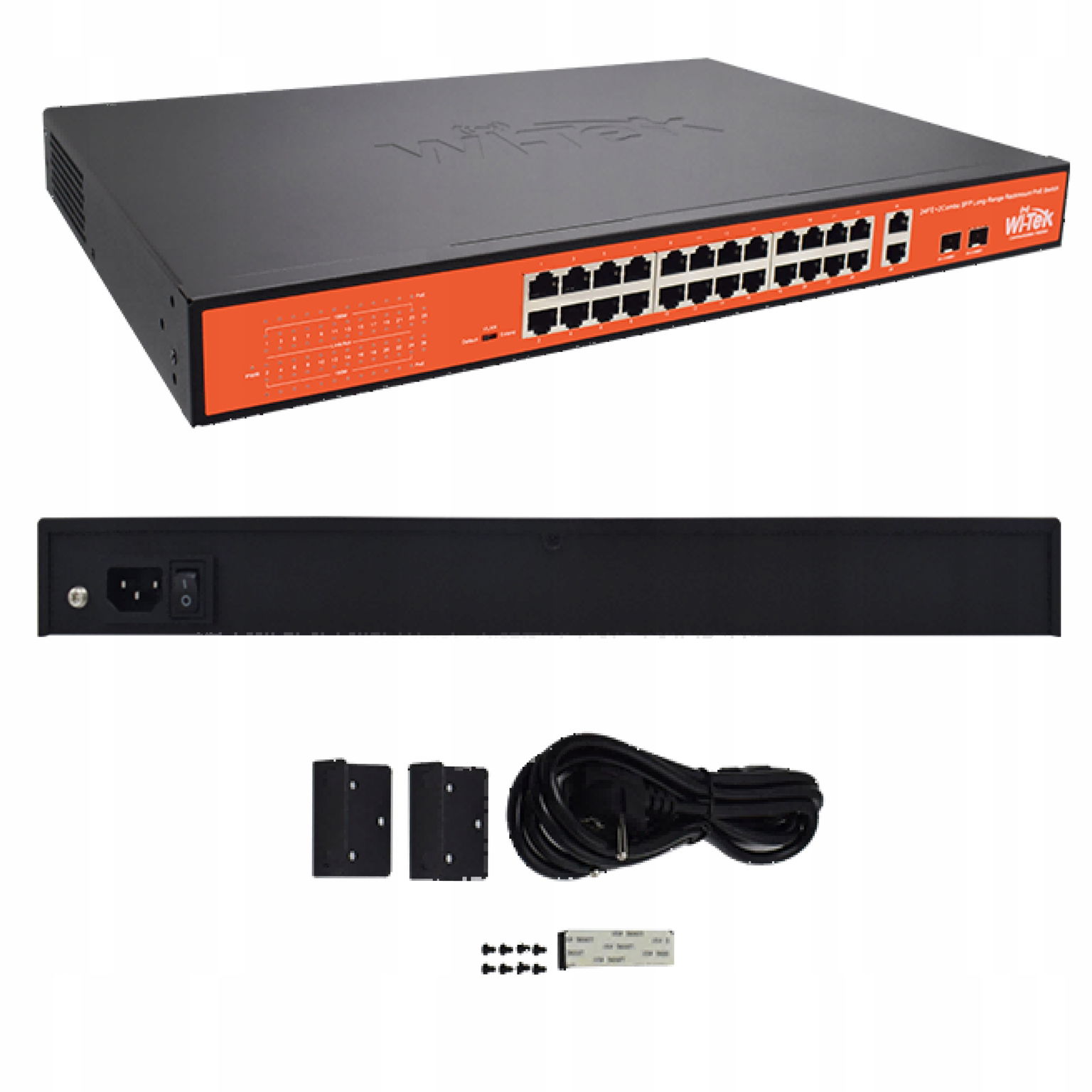 Switch 24-Port PoE Wi-Tek WI-PS526GV