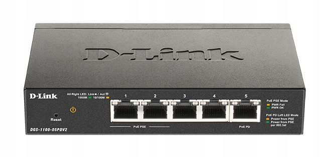 Switch D-link DGS-1100-05PDV2