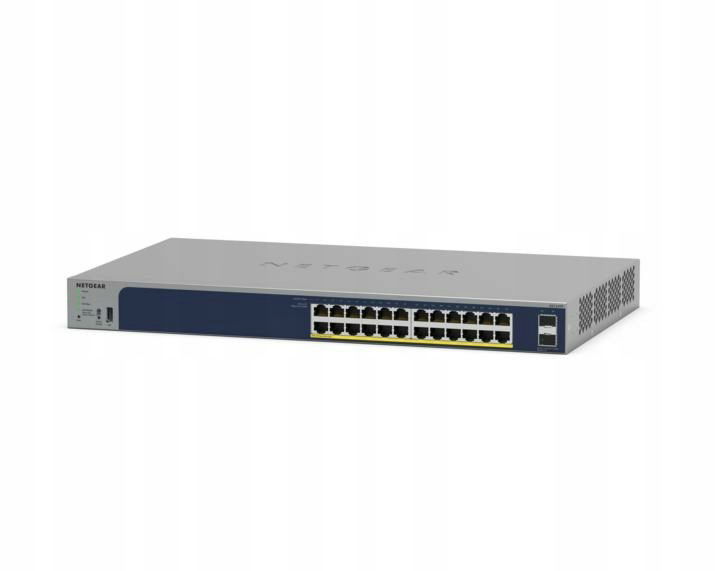 Switch Netgear GS724TPP-300EUS 26p PoE 380W (PoE+: 24p) Gigabitový ručný systém