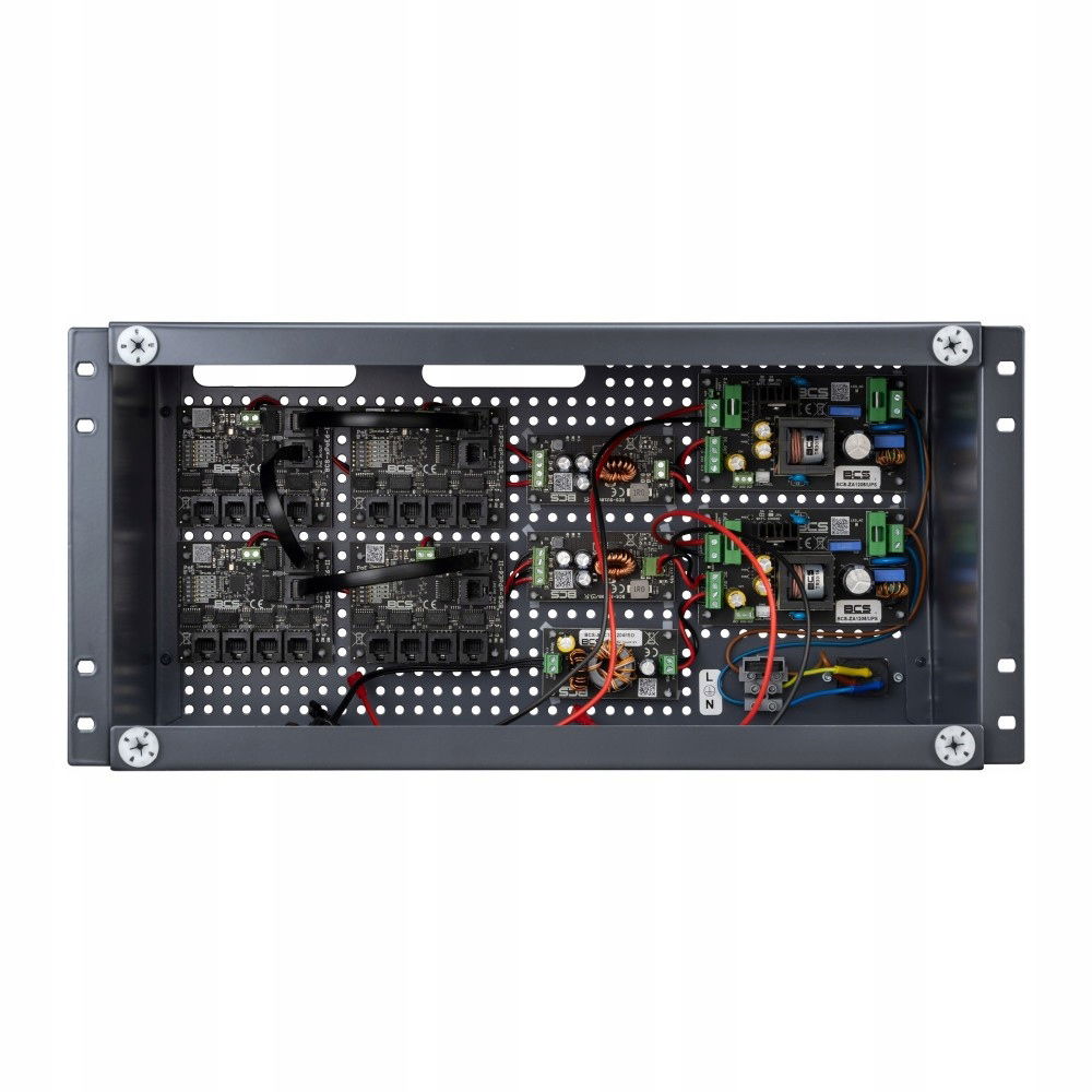 Switch PoE BCS-UPS/IP16/E-S/RACK5U 16-portový
