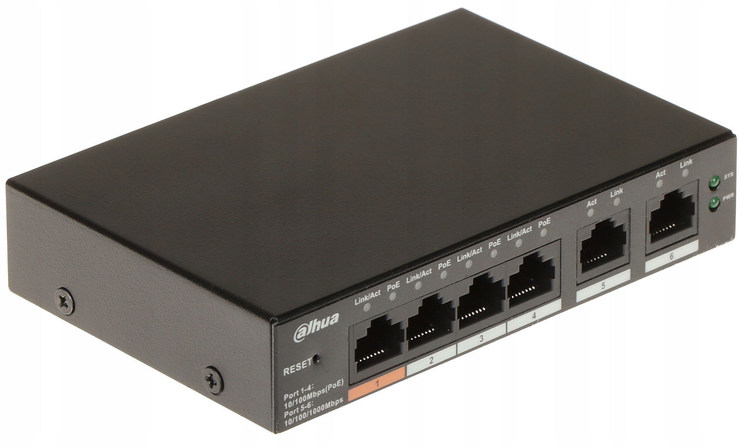 Switch Poe CS4006-4ET-60 4-PORTOVÝ Dahua Da