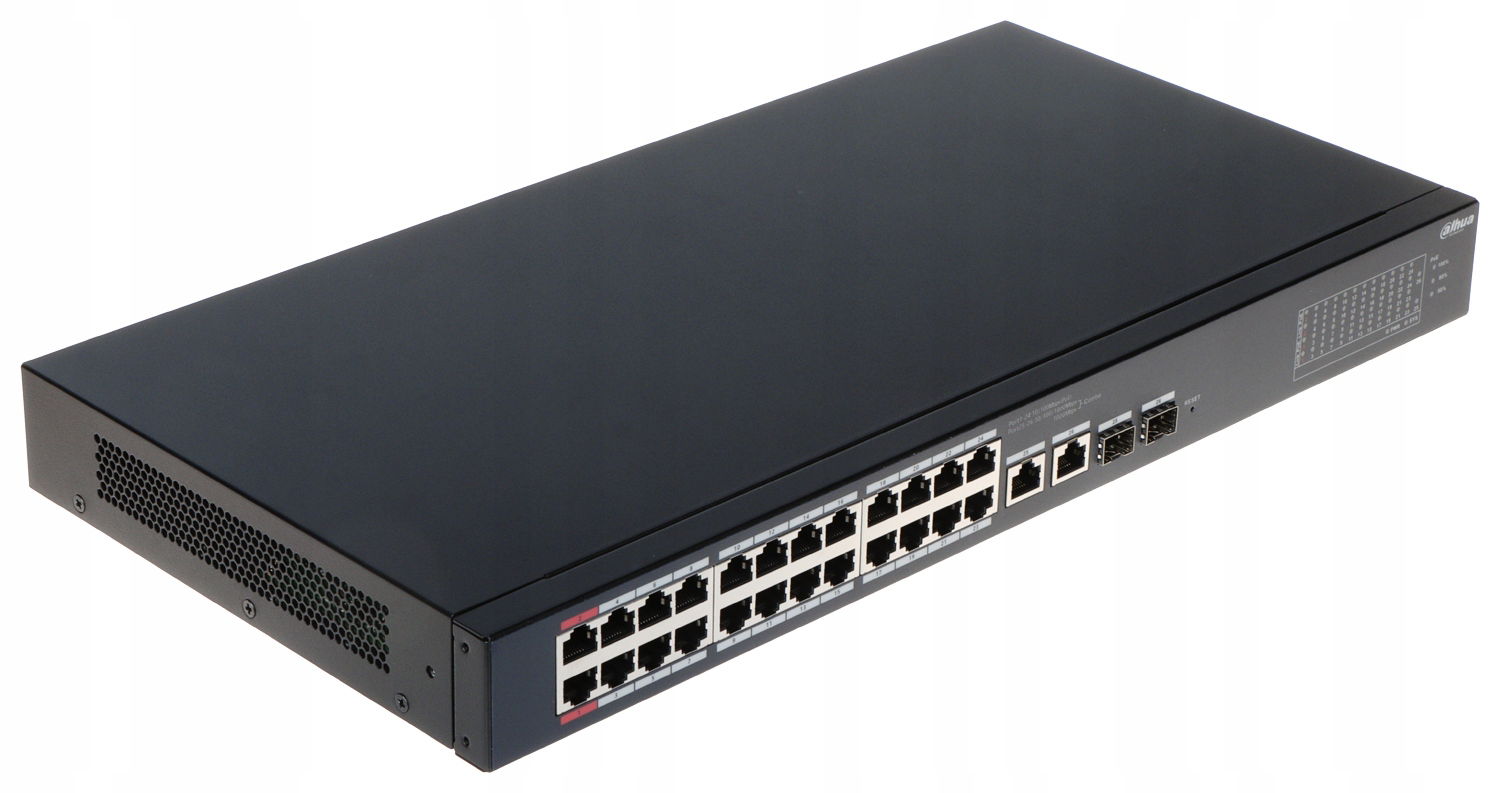 Switch Poe CS4226-24ET-240 24-PORTOVÝ Sfp Dahua Da