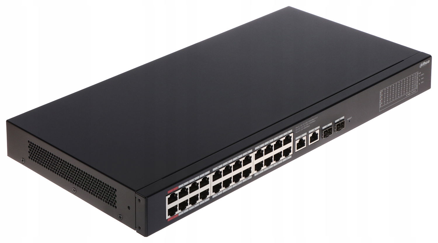 Switch Poe CS4228-24GT-375 24-PORTOVÝ Sfp Dahua Da
