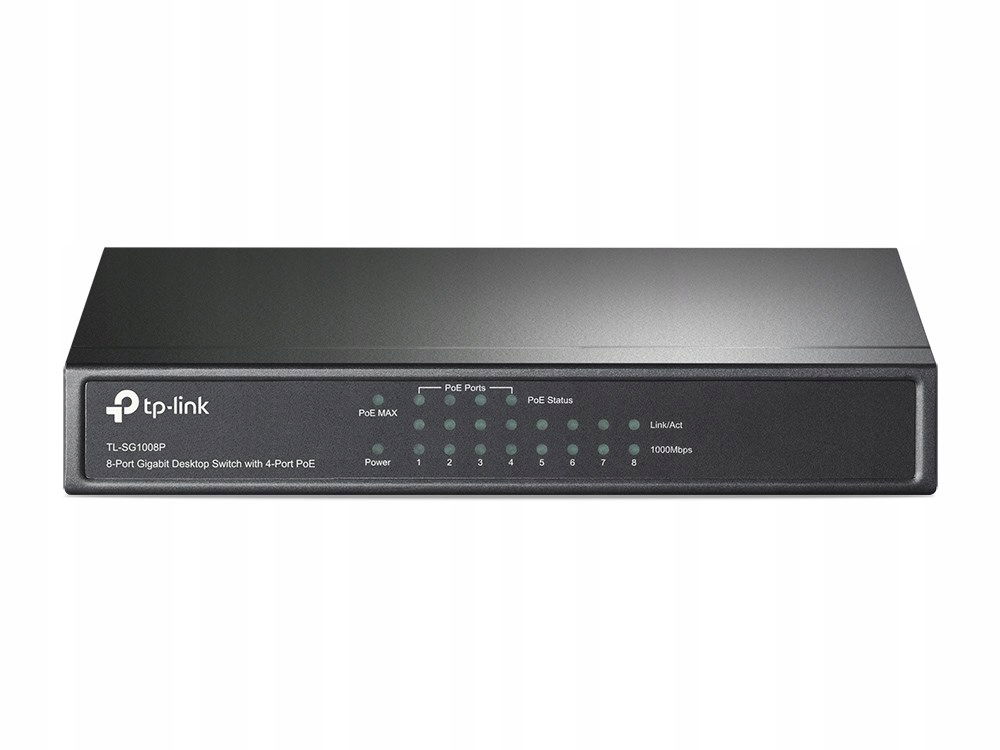Switch Tp-link TL-SG1008P (8x 10/100/1000Mbps)