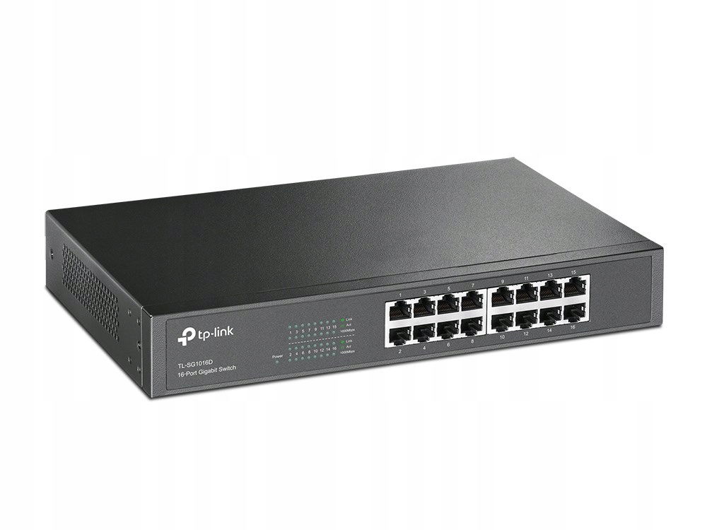 Switch Tp-link TL-SG1016D (16x 10/100/1000Mbps)