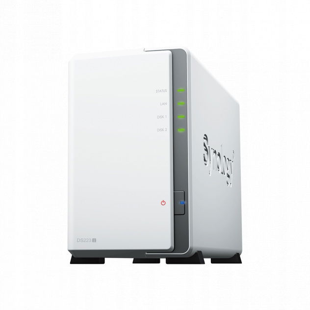 Synology Nas DS223J 2x0HDD RTD1619B 1GB Ram