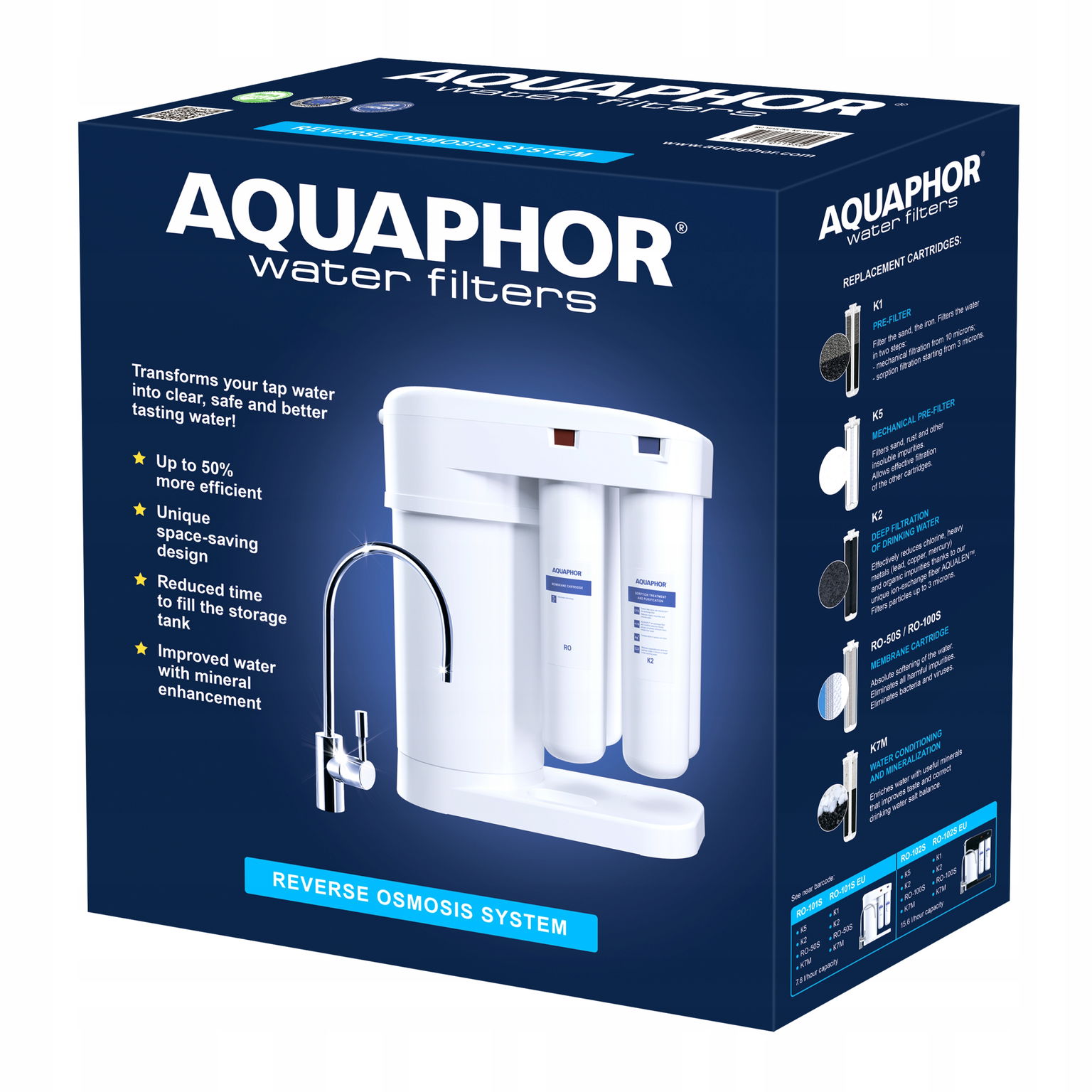 Systém reverznej osmózy Aquaphor Ro 101S Morion
