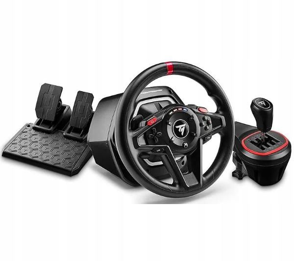 T128Sada volant/pedále/ř.páka Xbox/PC Tm