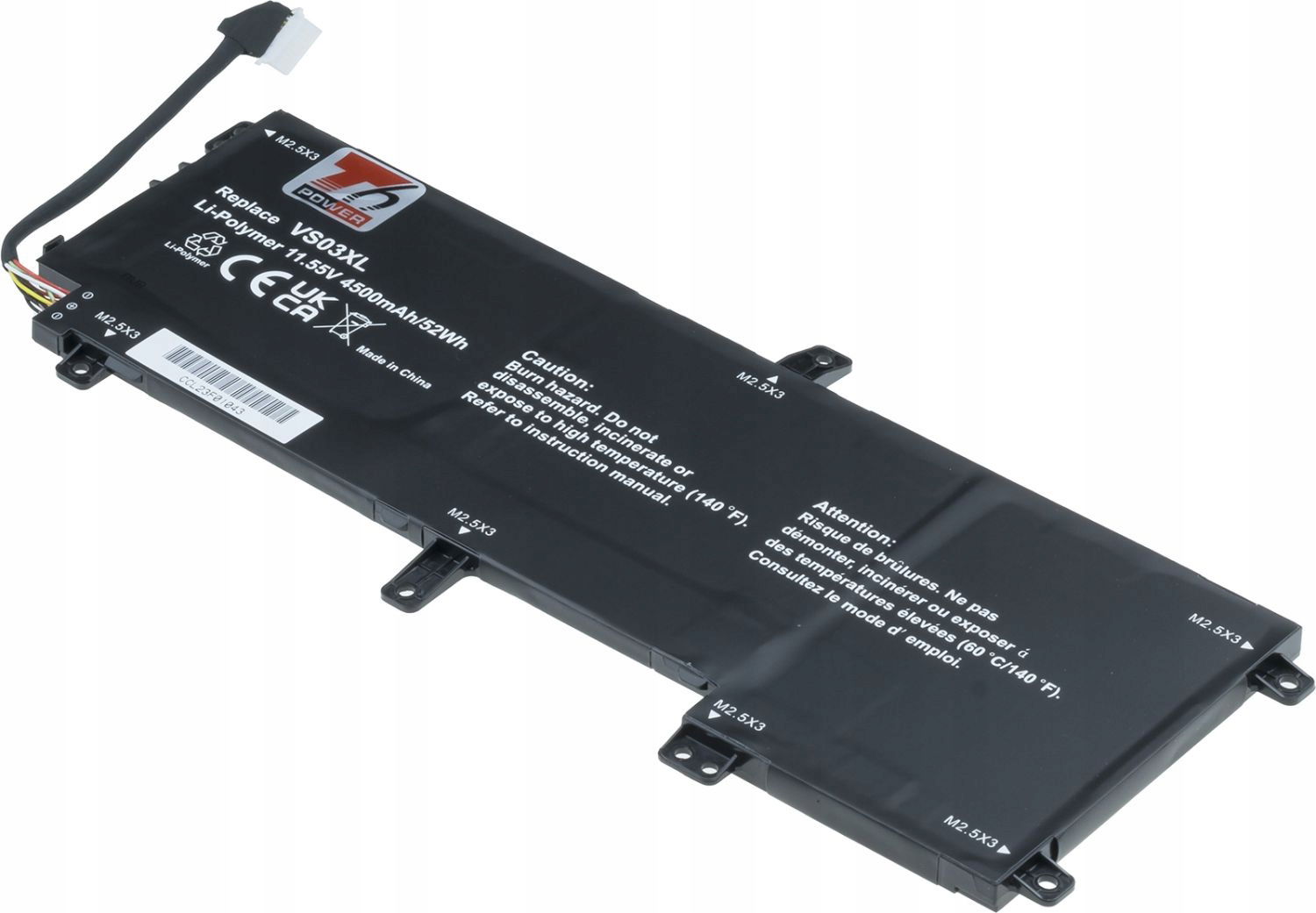 T6 Power batéria pre Hp Envy 15-as100 séria