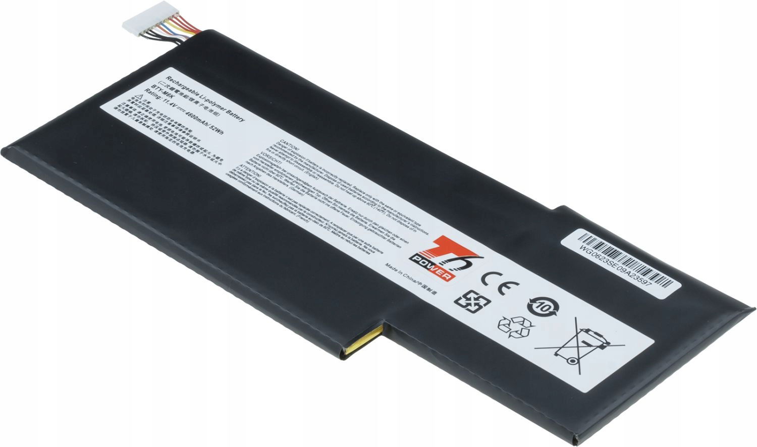 T6 Power batéria pre Msi GF65 Thin 9SD
