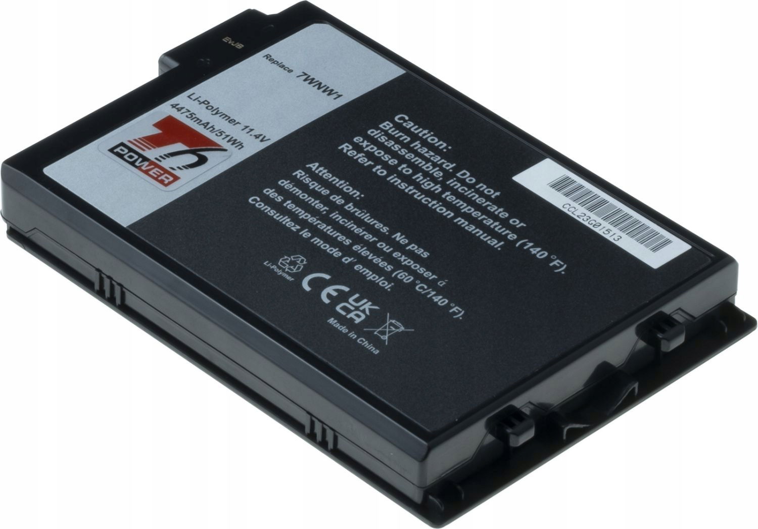 T6 Power batéria pre notebook Dell DMF8C