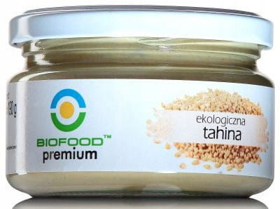 Tahina (sezamová Pasta) Bio 180 g Bio Food