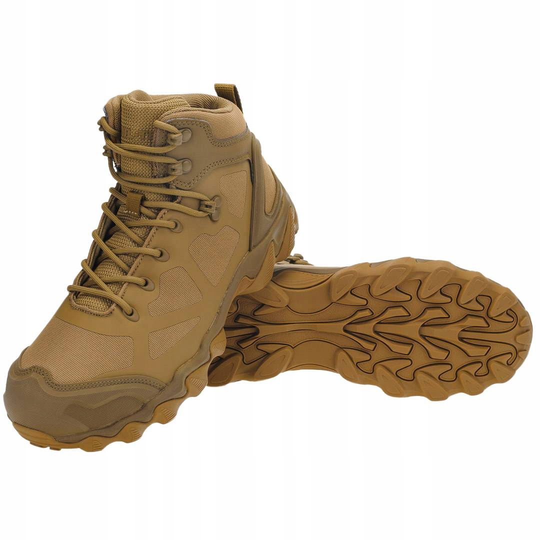 Taktické pánske turistické topánky s membránou Mil-Tec Chimera MID Coyote 39