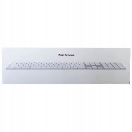 Talianska Klávesnica Apple Keyboard With Numeric Keypad Biela