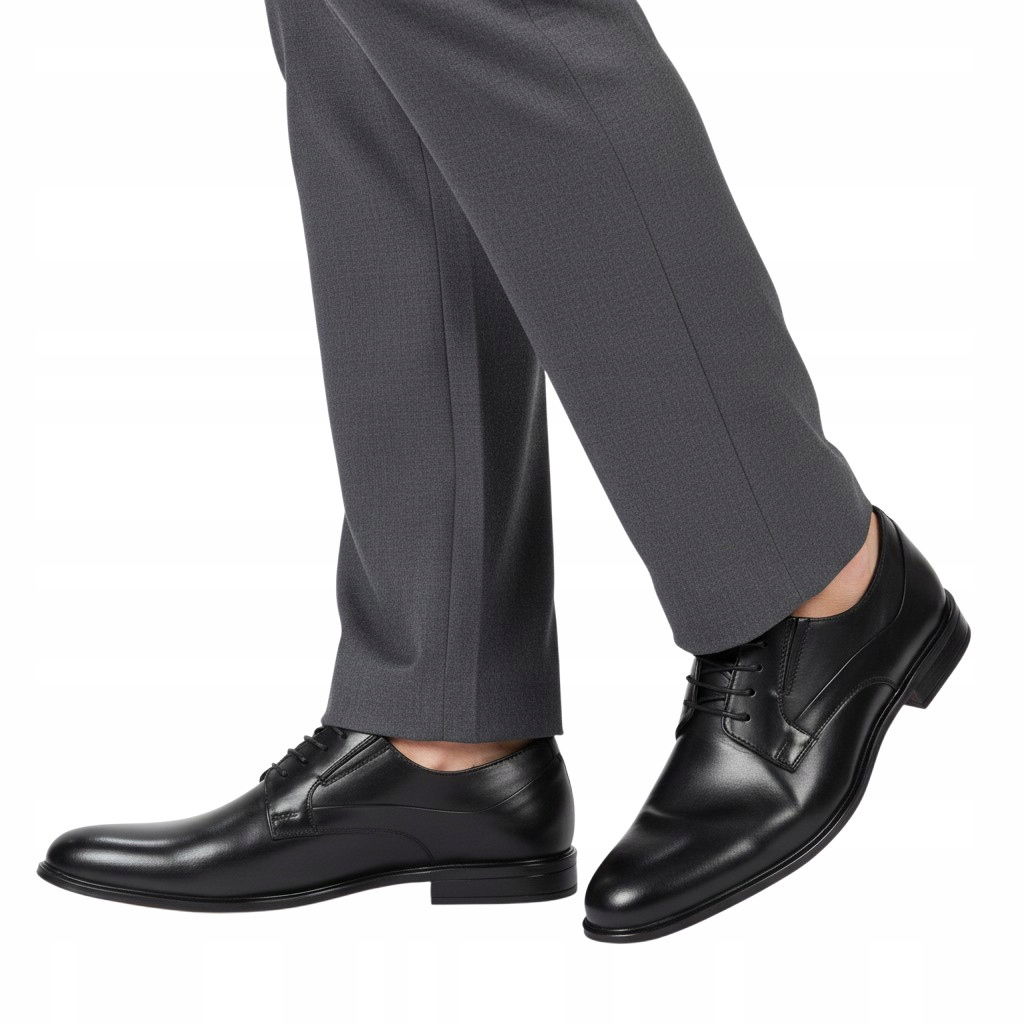 Tapi C-7494 pánske poltopánky čierne kožené, elegantné, veľkosť 42
