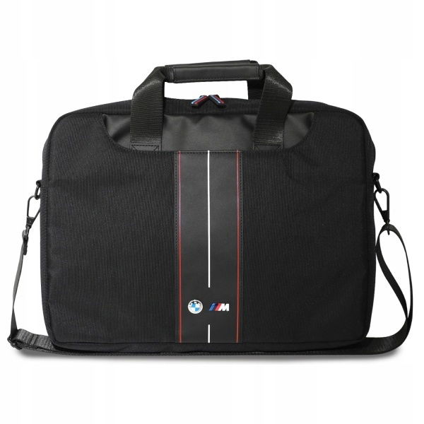 Taška Bmw BMCB15COMPVSKR 16" čierna/čierna Nylon Red Stripe