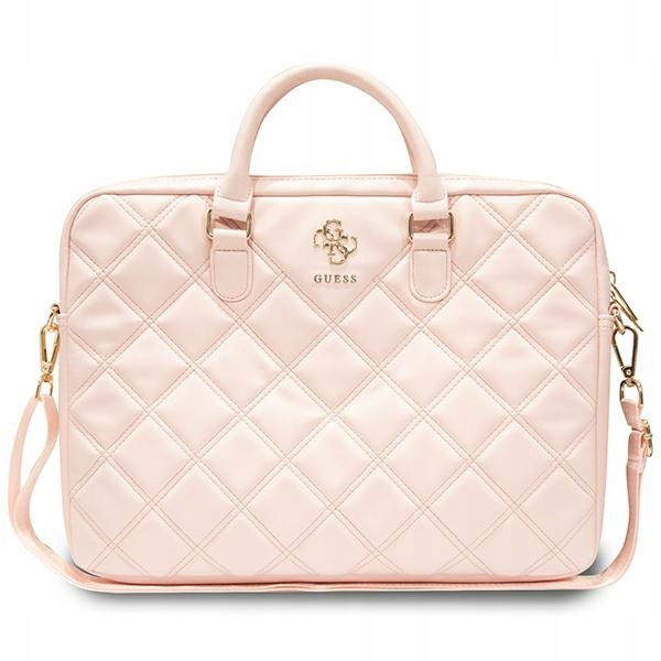 Taška Guess Taška 16" Ružová Na Notebook Tablet Zips