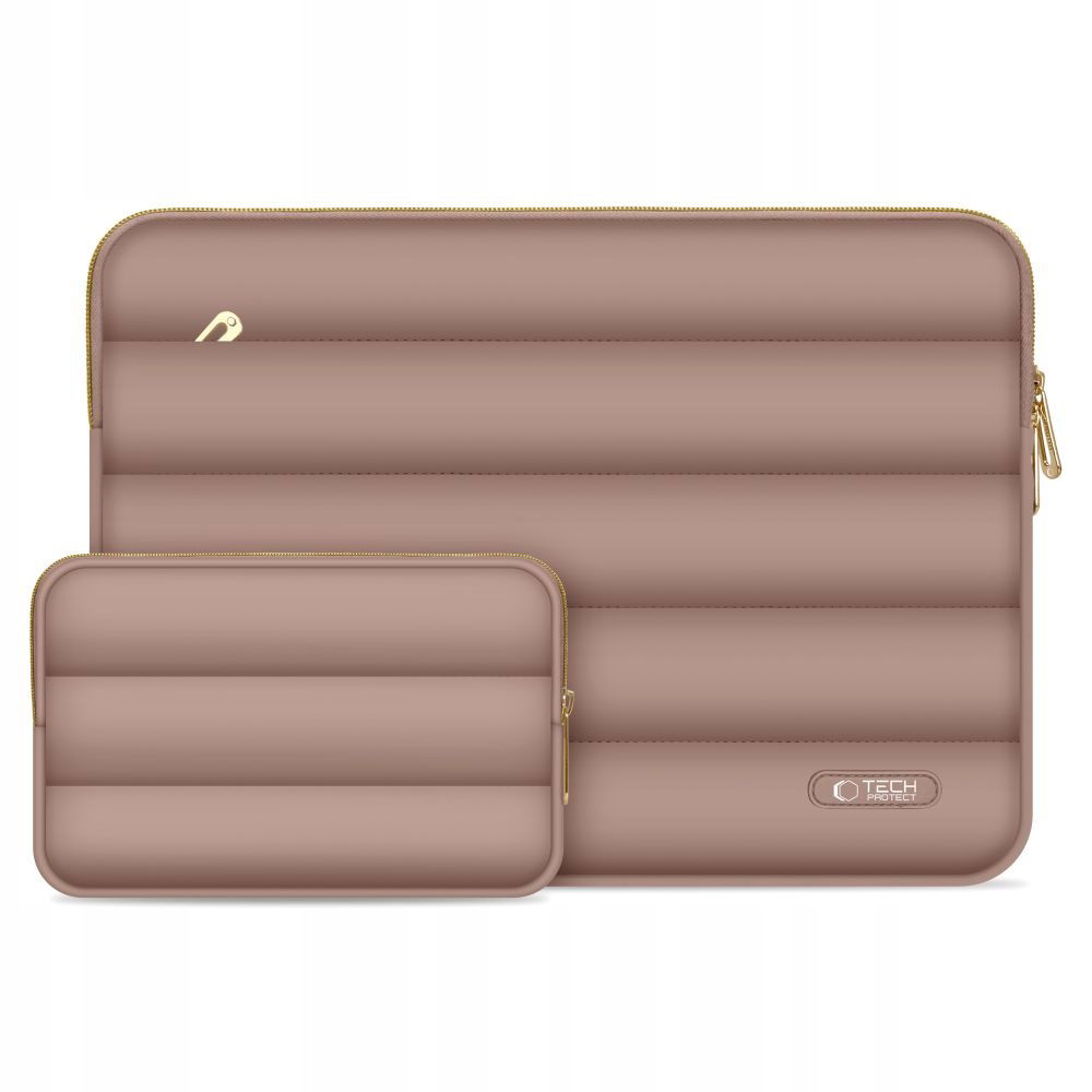 Taška na notebook 13-14" Tech-Protect Puffy hnedá