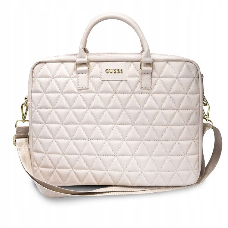 Taška na notebook 15" Guess Quilted Computer Bag Ružová