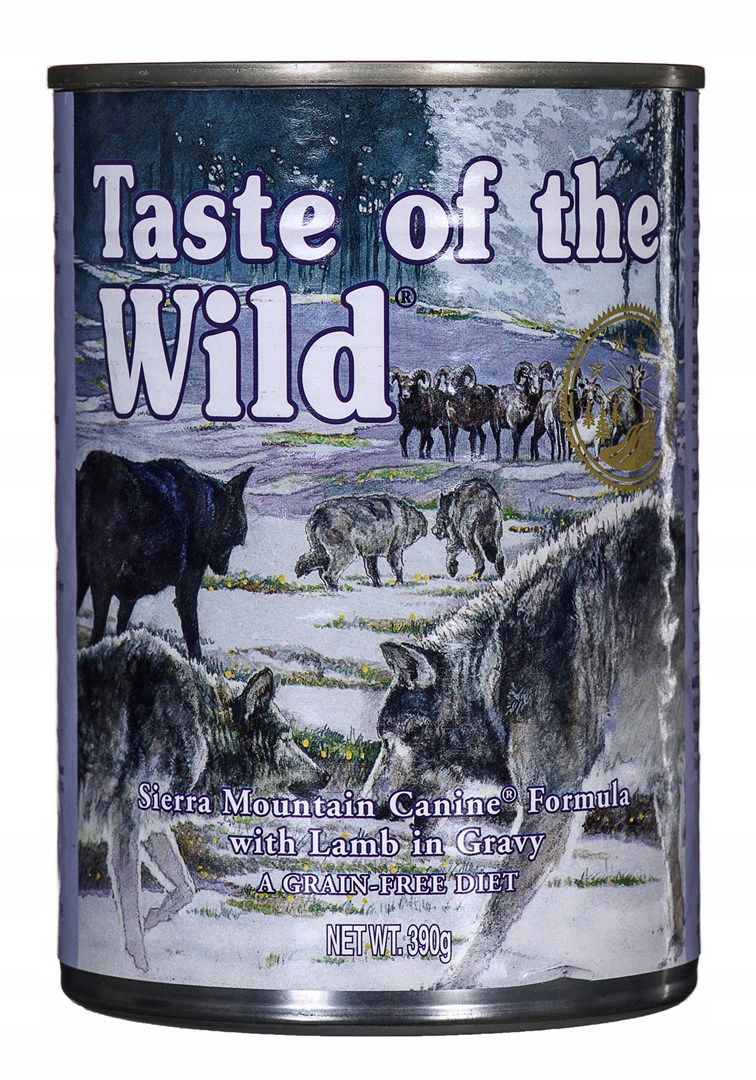 Taste Of The Wild Sierra Mountain vlhké krmivo pre psa 390 g