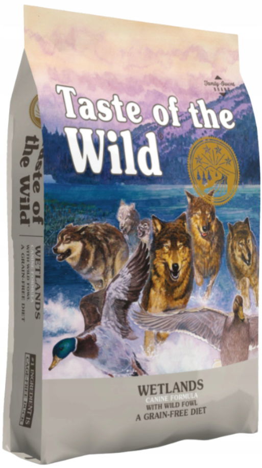 Taste Of The Wild Wetlands Canine suché krmivo pre psa Kačica 12,2 kg