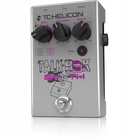 TC-Helicon Talkbox Synth – vokálny procesor