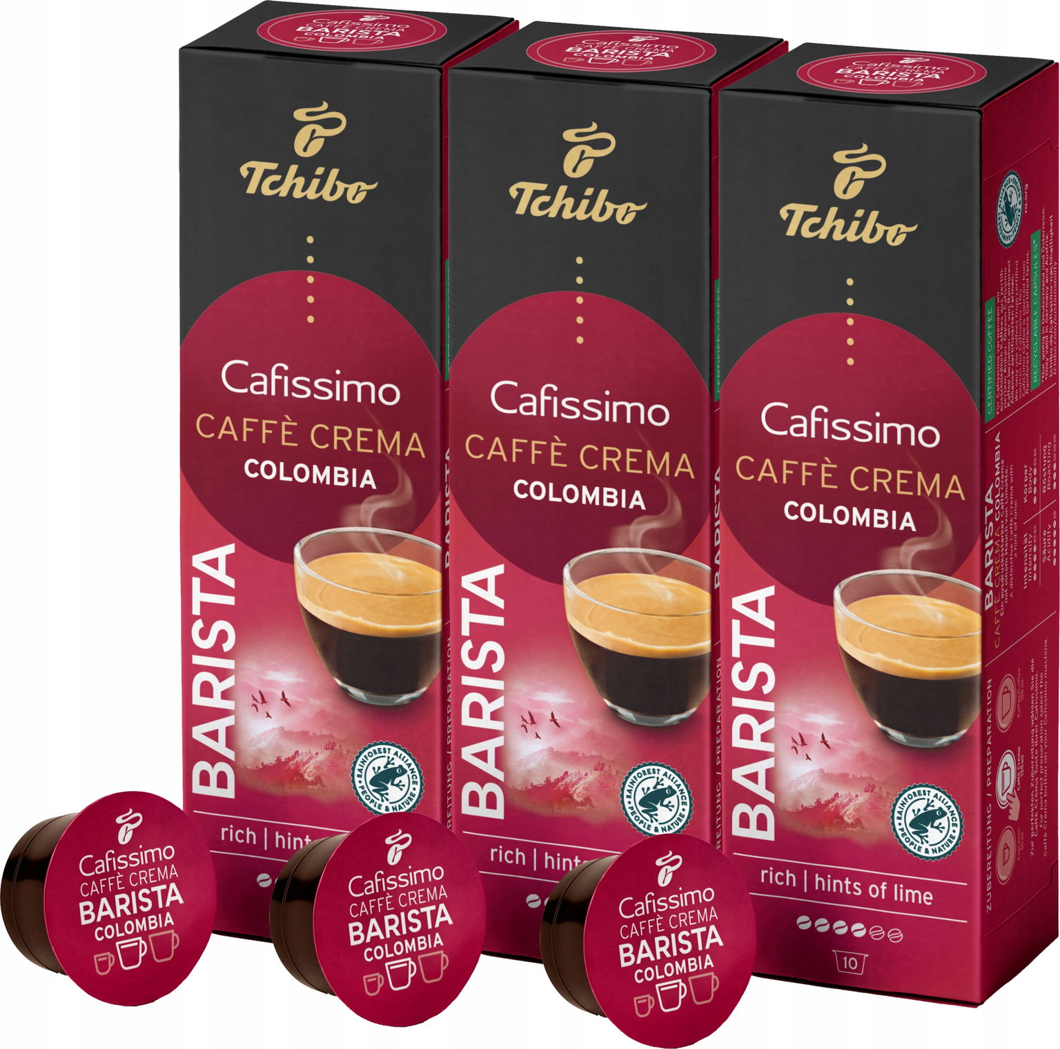 Tchibo Cafissimo Caffe Creama Colombia 30 kapsúl