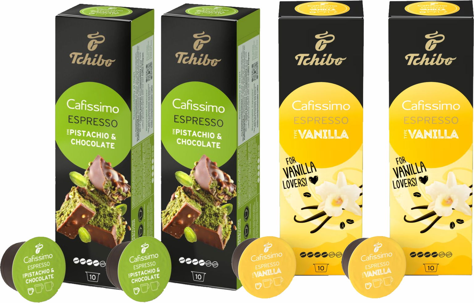 Tchibo Cafissimo Limitované arómy 40 kapsúl