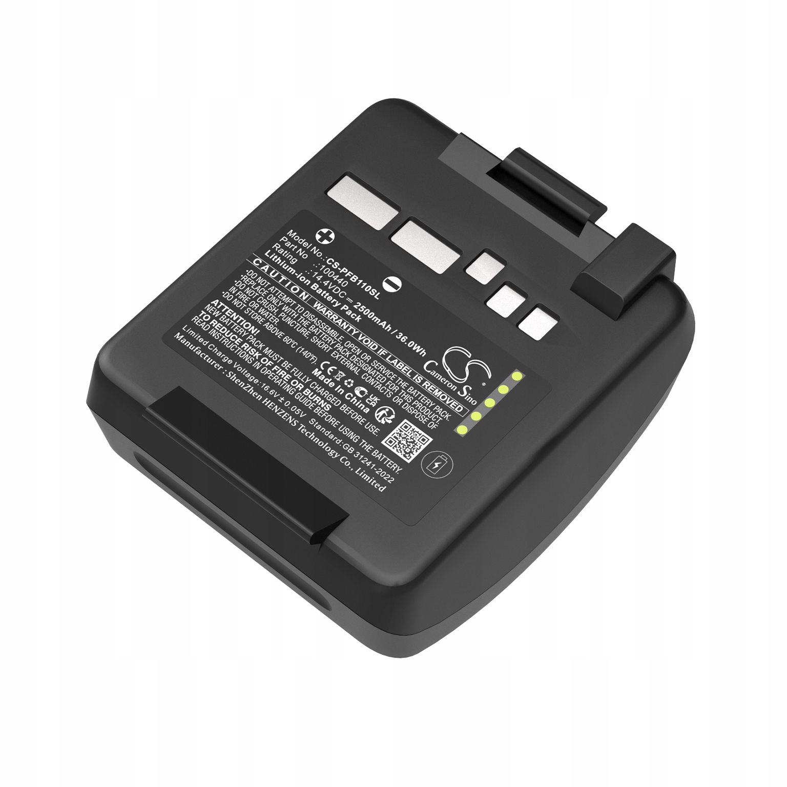 Techtek Batéria 2500mAh kompatibilná s [Profoto] B10, B10 Plus, B10X, B10X