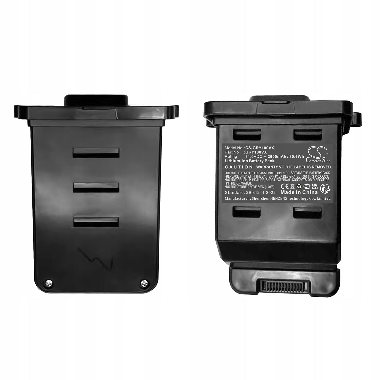 Techtek Batéria 2600mAh kompatibilná s [Greenhome] oley