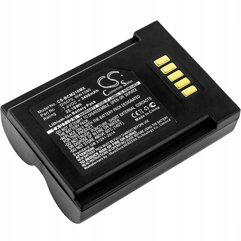 Techtek Batéria 3400mAh kompatibilná s [bci] SpectrO2 10, SpectrO2 20, Spe