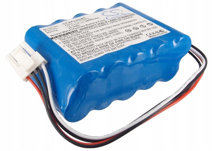 Techtek Batéria 3800mAh kompatibilná s [ Nihon Kohden ] BSM-2300, BSM-23001A