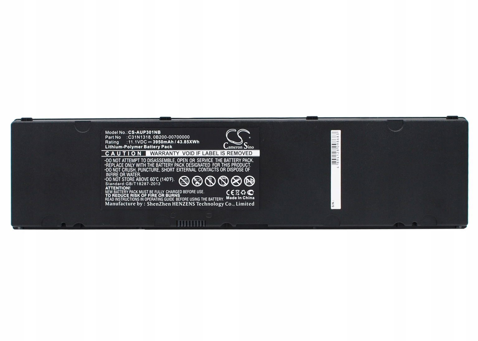 Techtek Batéria 3950mAh kompatibilná s [ Asus ] AsusPro Essential PU301LA, A