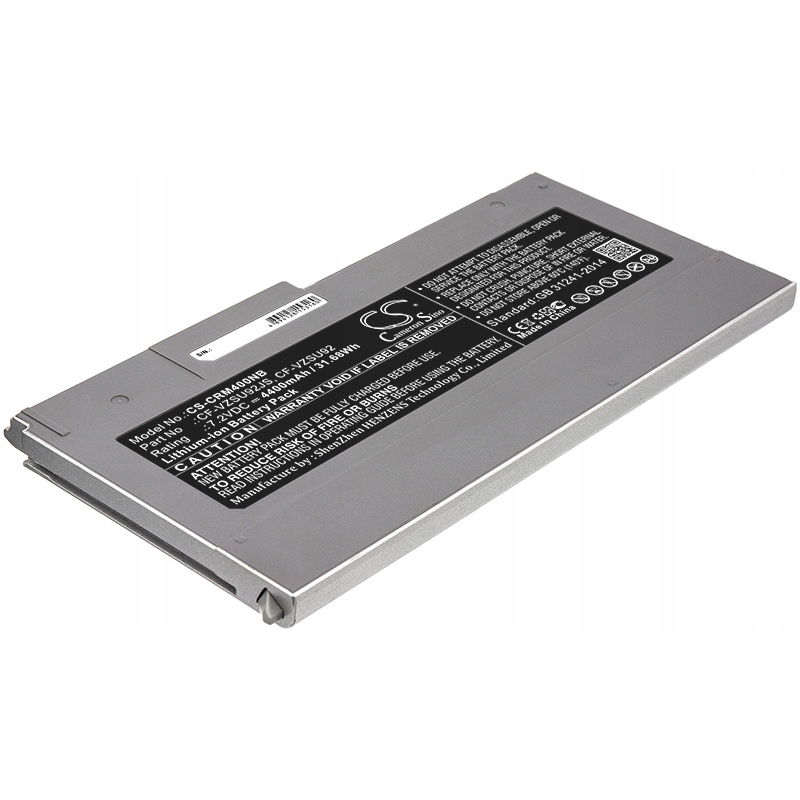 Techtek Batéria 4400mAh kompatibilná s [ Panasonic ] CF-MX3, CF-MX3DDFJR, Cf
