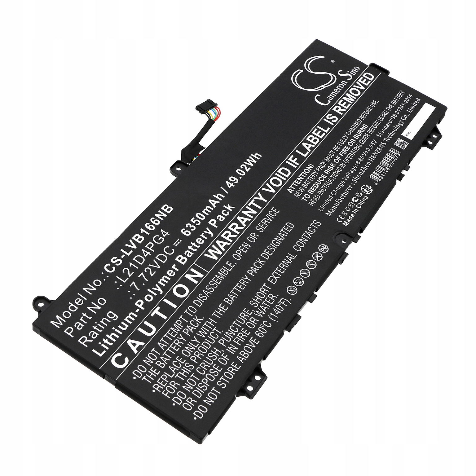 Techtek Batéria 6350mAh kompatibilná s [ Lenovo ] ThinkBook 16 G6 IRL-21KH00