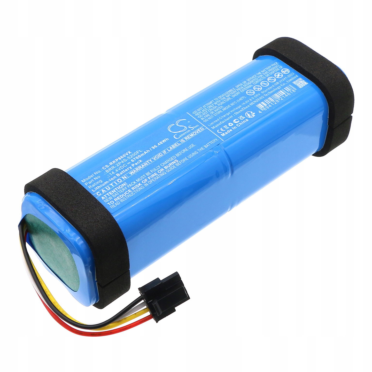 Techtek Batéria 6700mAh kompatibilná s [ Roborock ] A8600RR, P10 Pro, Q5 2,