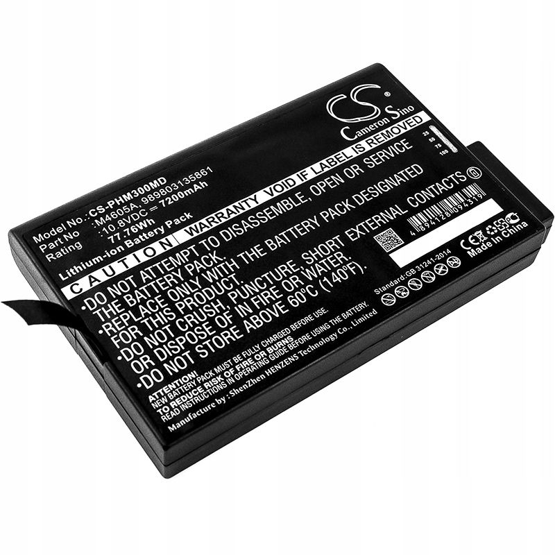 Techtek Batéria 7200mAh kompatibilná s [ Philips ] 740 Select Vital Signs Mo