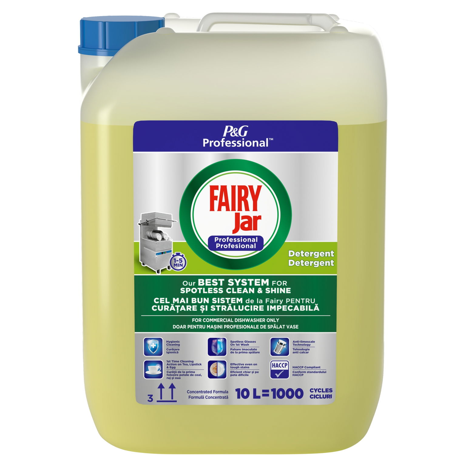 Tekutina do umývačky riadu Fairy Professional 5 l koncentrovaná