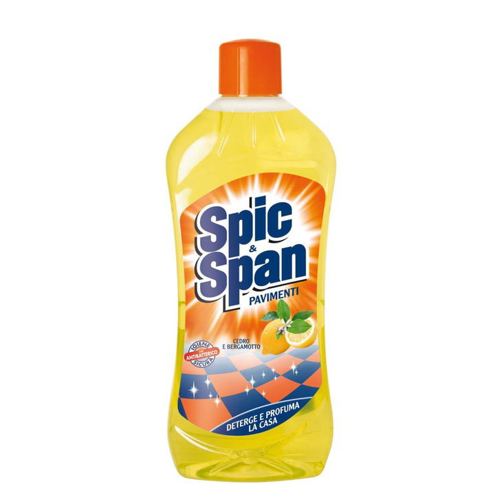 Tekutina Spic&Span Cedro E Bergamotto Talianska tekutina na podlahy 1 l