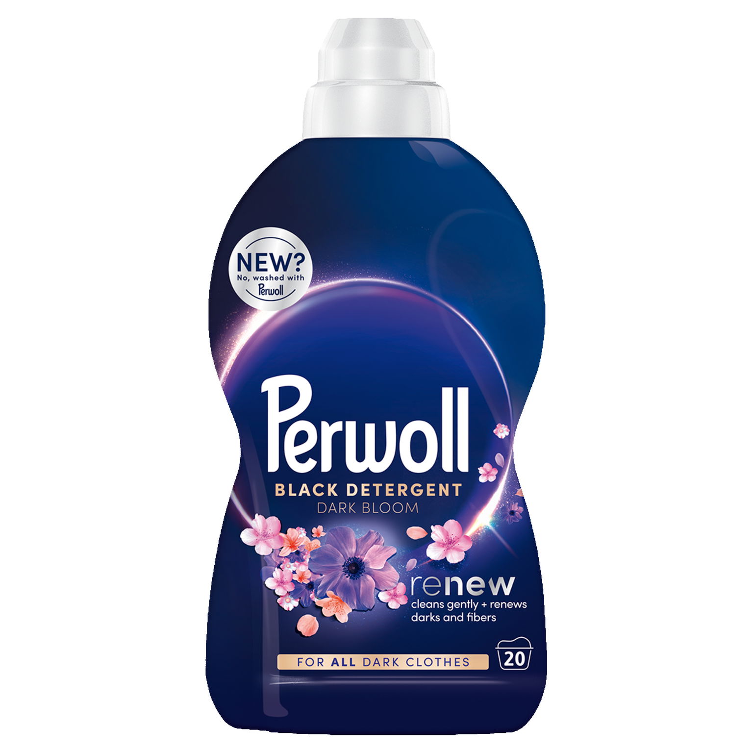 Tekutý prací prostriedok na tmavé tkaniny Perwoll Dark Bloom 1 l 20p