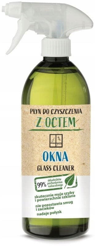 Tekutý prostriedok na umývanie okien s octom 750 ml Gold drop