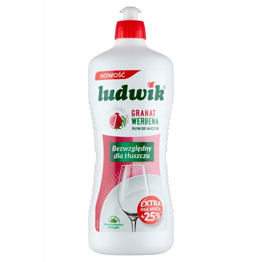 Tekutý Prostriedok Na Umývanie Riadu Ludwik Granátová Verbena 900 G
