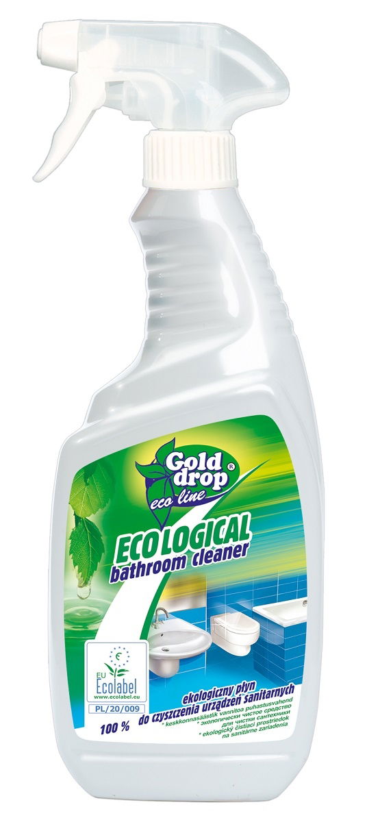 Tekutý prostriedok na umývanie sanitárnych zariadení Gold Drop Eco-line 750 ml