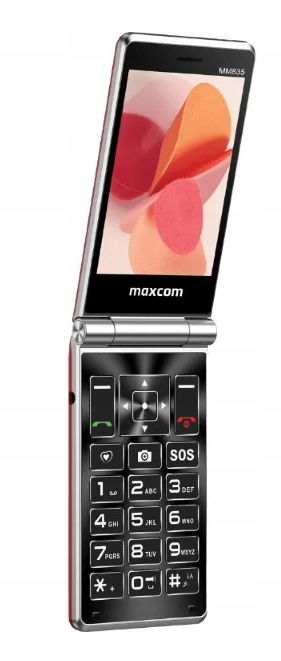 Telefón Kom. Maxcom MM835 Fialový