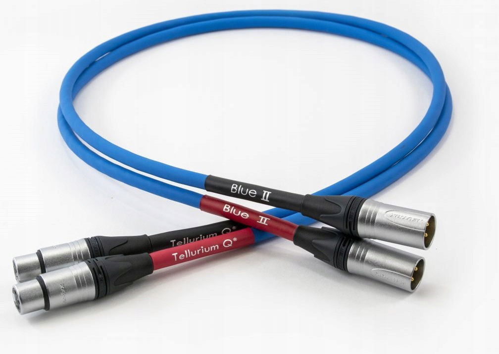 Tellurium Q Blue II Xlr Interkonekt 1 m Vynikajúci