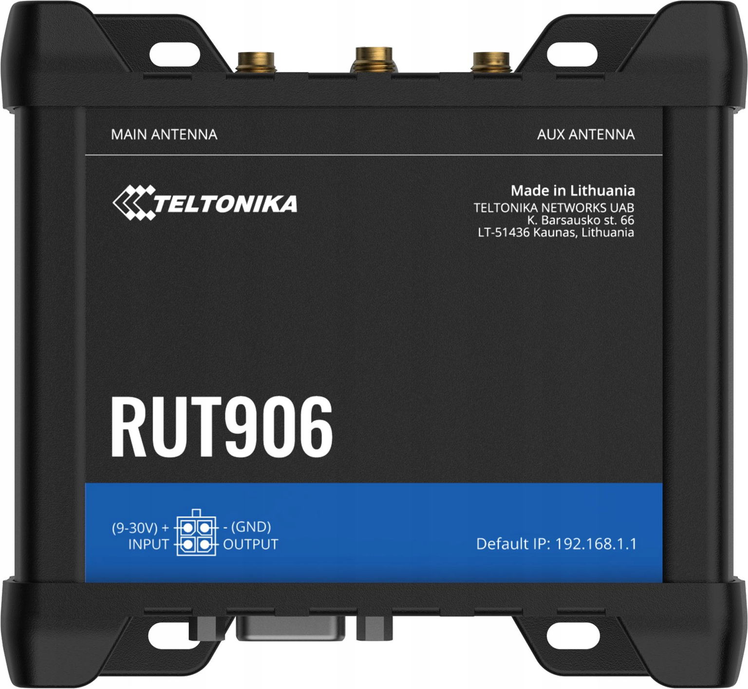 Teltonika RUT906 priemyselný router 4G Lte (RUT906000000)