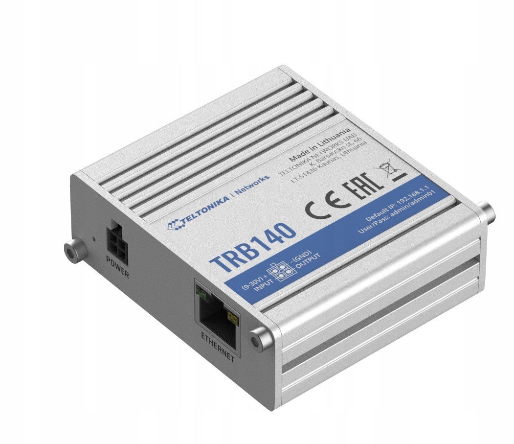 Teltonika Trb140 Priemyselný router, Iot Lte brána Cat 4, Lte Gateway